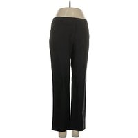 White House Black Market Dress Pants - Mid/Reg Rise: Black Bottoms - Size