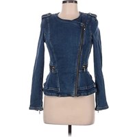 White House Black Market Denim Jacket: Blue Jackets & Outerwear