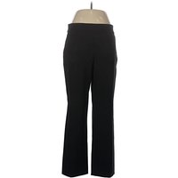 Anne Klein Dress Pants - Mid/Reg Rise: Black Bottoms