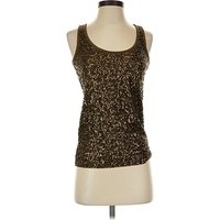 J.Crew Tank Top Gold Halter Neckline Tops - Used - Size X