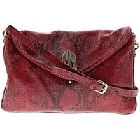 Uterque Leather Crossbody Bag: Burgundy Bags