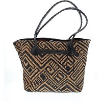 Patricia Nash Tote Bag: Gold Aztec or Tribal Print Pattern Bags