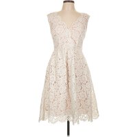 Lulus Cocktail Dress - A-Line: Ivory Dresses - Used
