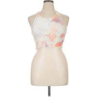 Active by Old Navy Tank Top Ivory Halter Neckline Tops - Used - Size X