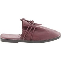 Mule/Clog: Burgundy Shoes - Size