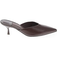 Jeffrey Campbell Mule/Clog: Burgundy Shoes - Size