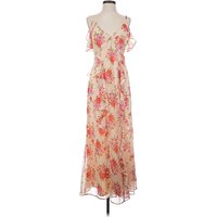The Occasion by Old Navy Cocktail Dress: Pink Floral Pattern Dresses - Used - Size