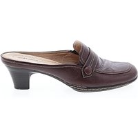 Softspots Mule/Clog: Burgundy Shoes