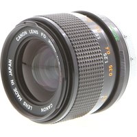 Canon 35mm f/2 SSC (II) Breech Lock FD-Mount Lens, Black Nose