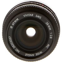 Vivitar 28mm f/2.8 SMS Manual Focus Breech Lock Lens for Canon FD-Mount