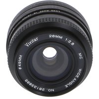 Vivitar 28mm f/2.8 Manual Focus Breech Lock Lens for Canon FD-Mount