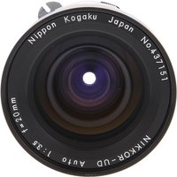 Nikon 20mm f/3.5 NIKKOR-UD Auto Non AI Manual Focus Lens
