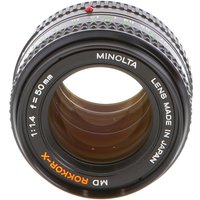 Minolta 50mm F/1.4 Rokkor-X MD Mount Manual Focus Lens
