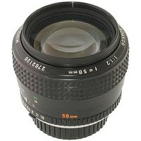 Minolta 58mm f/1.2 Rokkor MC Mount Manual Focus Lens