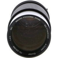 Vivitar 70-210mm f/4.5 Macro MC Breech Lock Lens for Canon FD-Mount