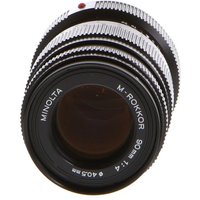 Minolta 90mm f/4 M-Rokkor Lens for Leica M-Mount, Japan, Black