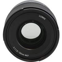 Panasonic Lumix S 50mm f/1.8 Full-Frame Autofocus Lens for Mirrorless L-Mount, Black