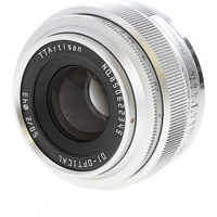TTArtisan 50mm f/2 Manual APS-C Lens for FUJIFILM X-Mount, Silver