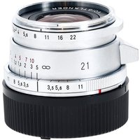 Voigtlander 21mm f/3.5 Color-Skopar VM Lens for Leica M-Mount, Silver