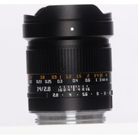 TTArtisan 14mm f/2.8 Full-Frame Manual Focus Lens for Leica L-Mount, Black