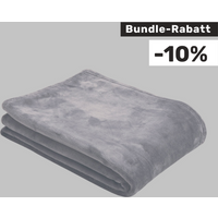 Silky Wohndecke silber