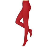 Collants de soirée colorés 60 deniers – Rouge – XXL