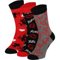 Valentijn giftbox herensokken - Cupido - 41-46 - 3 paar