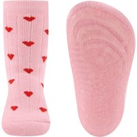 Kinder antislipsokken met harten - Barbie-rosa - 19-20