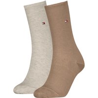 Chaussettes décontractées pour femmes - Lot de 2 - Sable - 39-42
