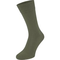 Chaussettes en coton pour homme – Kaki foncé – Pointures 39 à 43