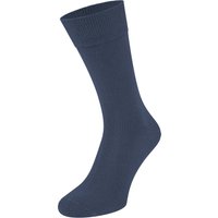 Chaussettes en coton pour homme – Bleu marine – Pointures 43 à 47