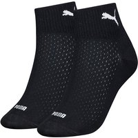 Chaussettes courtes pour femmes avec logo - 2 paires - Noires - Pointures 39 à 42