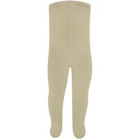 Collants en coton pour enfants – Beige chiné – 74