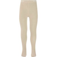 Collants en coton pour enfants – Beige chiné – 134-146