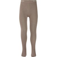 Collants en coton pour enfants – Beige foncé – 110-116
