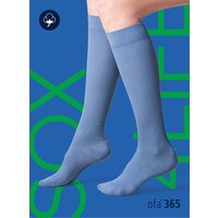 Unisex steunkousen van katoen - Jeans - 45-47