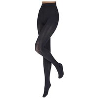 Collants en modal à câbles – Marine – S-M