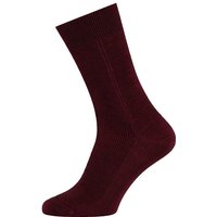 Chaussettes homme 42% laine – Bordeaux – 45-47