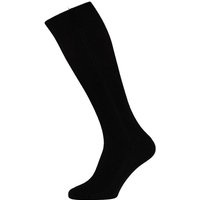 Chaussettes hautes en laine pour homme – Noires – Pointures 45-47