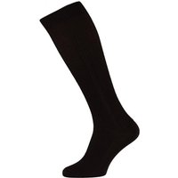 Chaussettes hautes en laine pour homme – Marron – Pointures 39 à 42