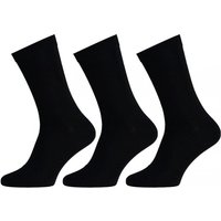 Chaussettes en coton – Noires – Pointures 35 à 42