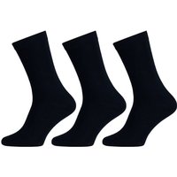 Chaussettes en coton – Bleu marine – 40-46