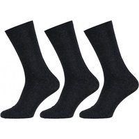 Chaussettes en coton – Anthracite – 35-42