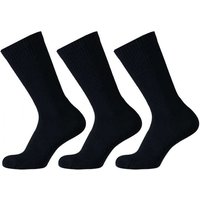 Chaussettes de sport en coton élastique – Noires – 42-47