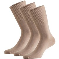 Chaussettes sans élastique – Beige – 39-42