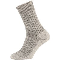 Chaussettes en laine à semelle feutrée – Gris clair – 45-47