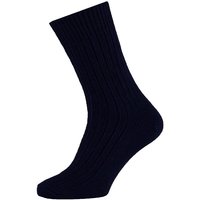 Chaussettes de travail en laine avec Meraklon – Bleu marine – 39-42