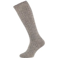 Chaussettes hautes en laine pour homme avec Meraklon – Gris norvégien – 42-45