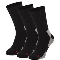 Chaussettes de travail thermiques en laine – Noires – Tailles 39 à 42