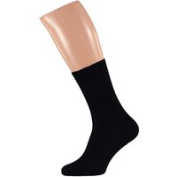 Chaussettes en laine pour homme avec semelle éponge – Bleu marine – Pointure 45-47
